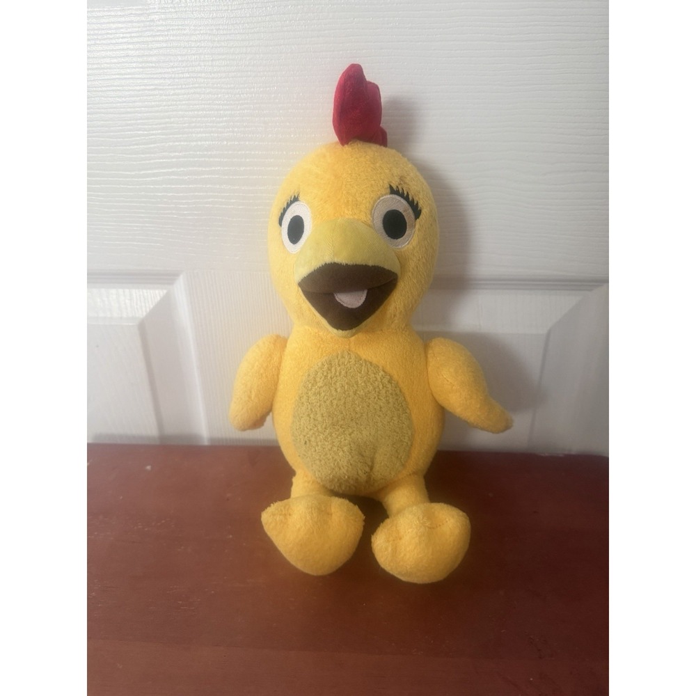Sprout Sunny Side Up Show CHICA Chicken Squeaker Plush Stuffed Animal 12" A39122